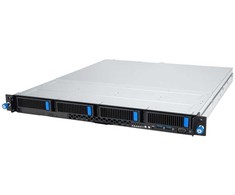 Serveris Asus rack 1u rs300-e12-ps4/350w intel c262 lga1700 95w 4xddr5 4400/4000/3600 4x3,5"/2,5" 4*sata/sas/nvme 2x intel i210at 1x management port 350w 80 plus auksinis