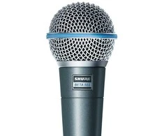 „Shure beta 58a“ – dinaminis, superkardioidinis vokalinis mikrofonas