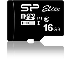 Silicon power microsdhc elite 16gb cl10 uhs-1 (u1) atminties kortelė + microsd-sd adapteris (sp016gbsthbu1v10sp)