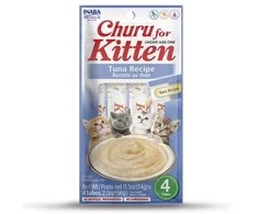 Kačių Skanėstas - Inaba Churu Kačiukams Tunas 4x14 g