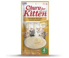 INABA Churu Kitten Chicken - skanėstas katėms - 4x14 g