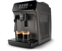 Kavos aparatas Philips | Espresso Series 1200 | EP1224/00 | Slėgis 15 bar | Su pieno plakikliu | Automatinis | 1500 W | Light Gray