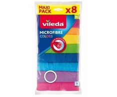 Šluostė vileda mikrofibra colors 8 vnt.