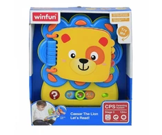 Easy Smily Winfun Lion mįslių interaktyvus žaislas