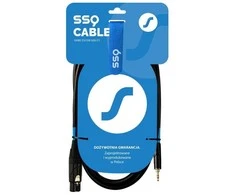 SOUND STATION QUALITY (SSQ) Ssq xlrmi0.5 - xlr moteriškas / 3,5 stereo lizdas