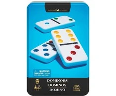 Spin Master Domino žaidimo komplektas skardinėje