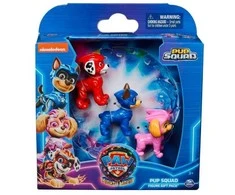 Spin Master Paw Patrol: The Mighty Movie 3 figūrėlių rinkinys - Šuniukų būrys