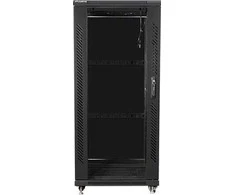 Lanberg szafa stojąca rack 19" 27u 600x600 juoda