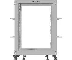 LANBERG OPEN RACK 19" 15U 600X600-1100 ADJUSTABLE Pilkas