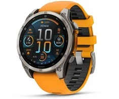 Laikrodis garmin fenix 8 sapphire titan, 47mm amoled graphite
