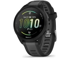 Laikrodis garmin forerunner 165, 43mm amoled juodas