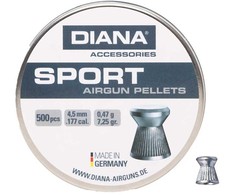 Šautuvo šoviniai 4,5 mm Diana Sport 500 vnt.