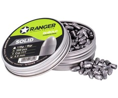 4,5 mm RANGER Diabolo Professional Solidus pusiau apvalus 350 šratų šovinys. 1,15 g