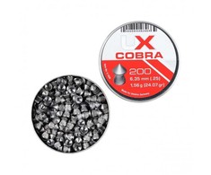 Umarex Cobra smailios briaunotos šratinės kulkos 6.35 200 vnt.