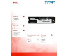 Ssd patriot viper p410 m.2 pci-ex4 nvme 1.4 2tb
