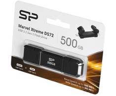 Ssd silicon power ds72 500gb dual usb-c/usb 3.2