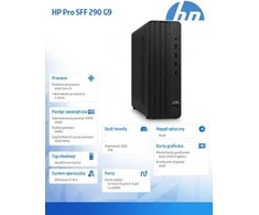 Hewlett Packard (HP) HP Pro SFF 290 G9 Desktop PC Intel® Core™ i5 i5-14400 16 GB DDR4-SDRAM 1 TB SSD Windows 11 Pro Juodas