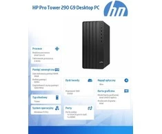 Stacionarus kompiuteris „Hewlett Packard“ (HP) „HP Pro Tower 290 G9 PCI“ su „Intel® Core™ i5“ i5-12400 16 GB DDR4-SDRAM 512 GB SSD Windows 11 Pro asmeninis kompiuteris
