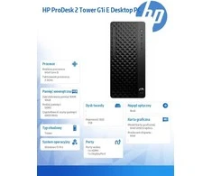 Stacionarus kompiuteris Hewlett Packard (HP) HP ProDesk 2 Tower G1i i5-14400 16GB DDR5 4800 SSD 1TB UHD 730 W11Pro 3Y OnSite