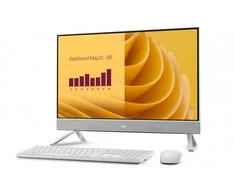 Stacionarus kompiuteris Komputer dell 27 all-in-one ec27250 win11pro i5-1334u/16gb/512gb/27.0 fhd/intel uhd/cam/wlan + bt/3y prosupport