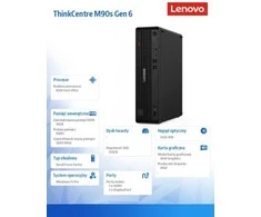 Stacionarus kompiuteris Lenovo ThinkCentre M90s Gen 6 SFF Intel Core Ultra 7 265 16 GB DDR5-SDRAM 512 GB SSD DVD±RW Windows 11 Pro PC Juodas