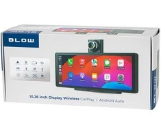Blow Belaidė „Carplay 5.0“ multimedijos stotelė su vaizdo įrašymo įrenginiu ir galinio vaizdo kamera