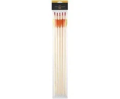 Poe Lang Ek Poe Lang Target Wooden 30″ D-027A-B1 Medinės strėlės 5 vnt.
