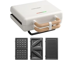 Sumuštinių keptuvas Keptuvas sumuštinių 3w1 800w balta concept sv3090