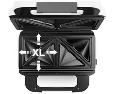 Sumuštinių keptuvas Tefal Snack XL skrudintuvas SW701110