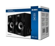 Kompiuterio kolonėlės Garsiakalbiai SVEN SPS-517, juodas (6W, USB maitinimas), SV-016180