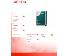 Synology Dysk hdd hat3310-16t 16tb sata 3,5' 512e 7,2k
