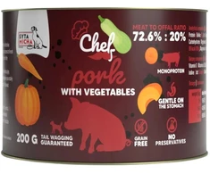 SYTA MICHA Chef Pork with vegetables Mono - wet dog food - 200g