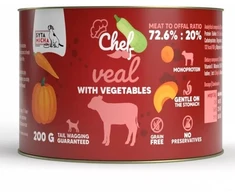 SYTA MICHA Chef Veal with vegetables Mono - wet dog food - 200g