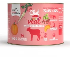 SYTA MICHA Chef Junior Veal with vegetables Mono - wet dog food - 200g