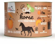 SYTA MICHA Chef Horse with vegetables Mono - wet dog food - 200g
