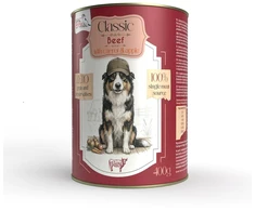 SYTA MICHA Classic jautiena with carrot - wet dog food - 400g