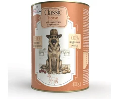 SYTA MICHA Classic Mono Horse with raspberries and Jerusalem artichoke - wet dog food - 400g