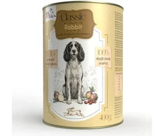 SYTA MICHA Classic Mono triušiena with rutabaga - wet dog food - 400g