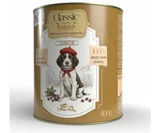 SYTA MICHA Classic Junior triušiena with beetroot and raspberries Mono - wet dog food - 800g