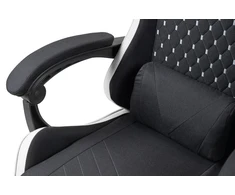 Tacens mars mgc-x fabric juodas/baltas - fotel gamingowy