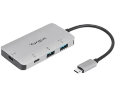 Targus Koncentratoriaus usb-c kelių prievadų šakotuvas su 2x usb-a i 2x usb-c prievadas 100w pd
