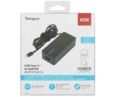 Targus Maitinimo šaltinis 65w usb type-c charger juodas