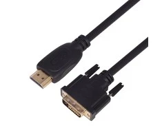 TB HDMI-DVI Cable 3 m. auksinis platted, DVI 24+1