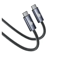 Kabelis USB TB C 3.0 100W 5G 1m juoda (AKTBXKUCC301W1B)