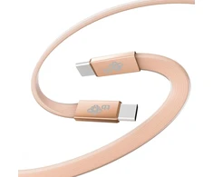 TB Kabelis usb c - usb c 1m płaski brzoskwiniowy