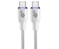 Tb Print TB Kabelis USB C - USB C 60W Glamour 1.5m balta