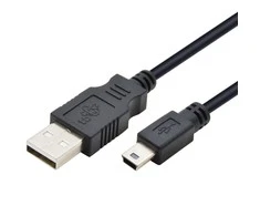 Maitinimo laidas TB AKTBXKU3PBAW10B, USB/miniUSB, 1 m