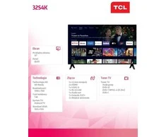 TCL Televizorius qled 32 cale 32s4k