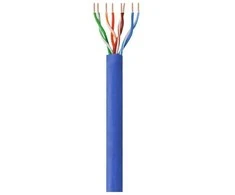 Techly UTP cat6 4x2 vytos poros instaliacinio kabelio laidas cca 305m mėlynas