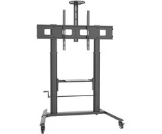 Laikiklis Techly Mobilus stovas interaktyvioms lentoms 52-110 colių, 120 kg, sklandus reguliavimas